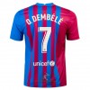 Officiële Voetbalshirt FC Barcelona Ousmane Dembele 7 Thuis 2021-22 - Heren